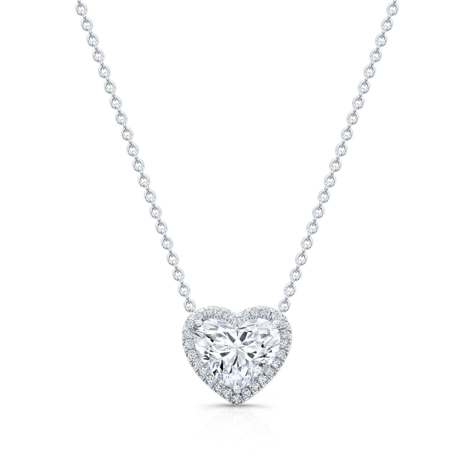 5 Carat Heart-Shaped Diamond Pendant