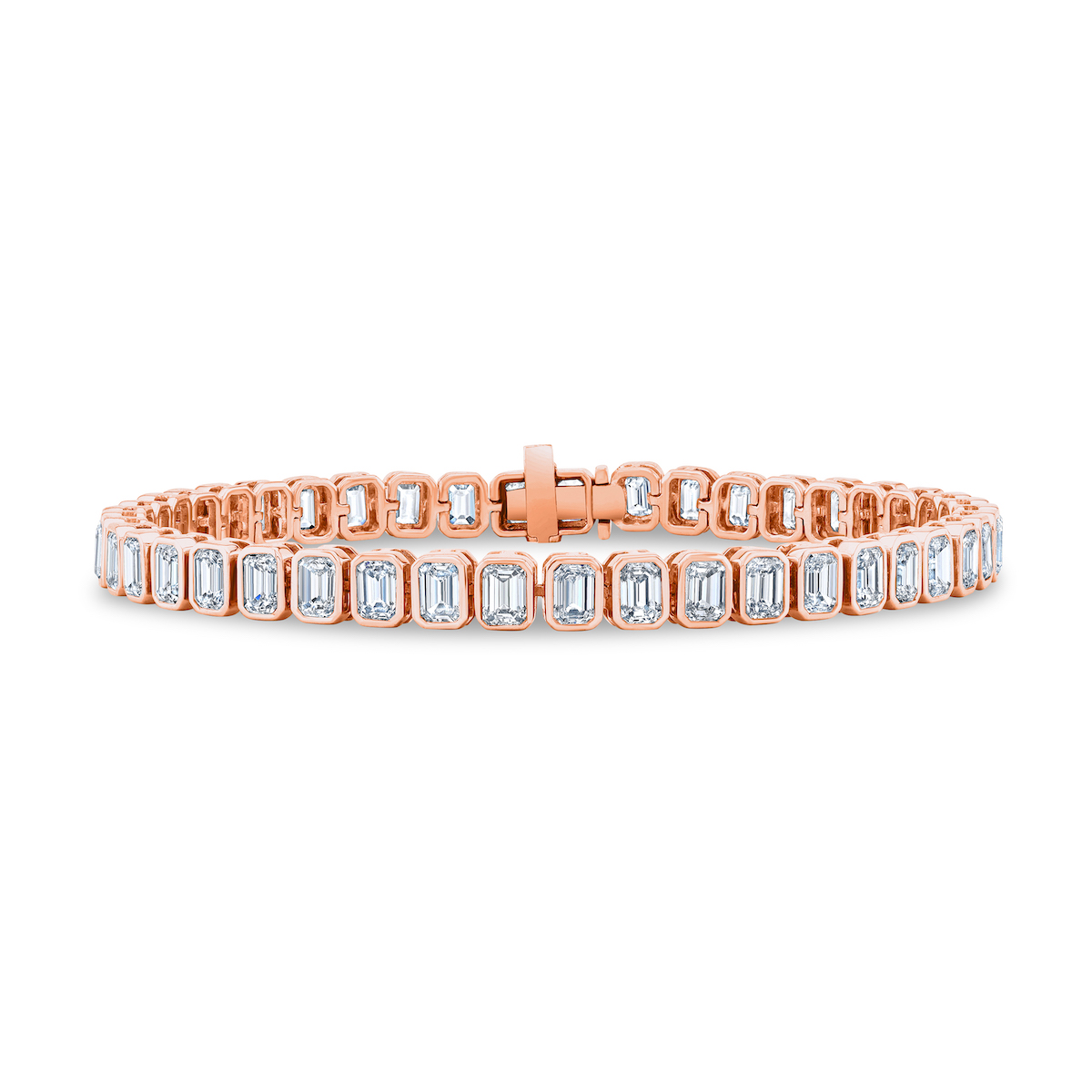 CLASSIC BEZEL SET TENNIS BRACELET - Image 3