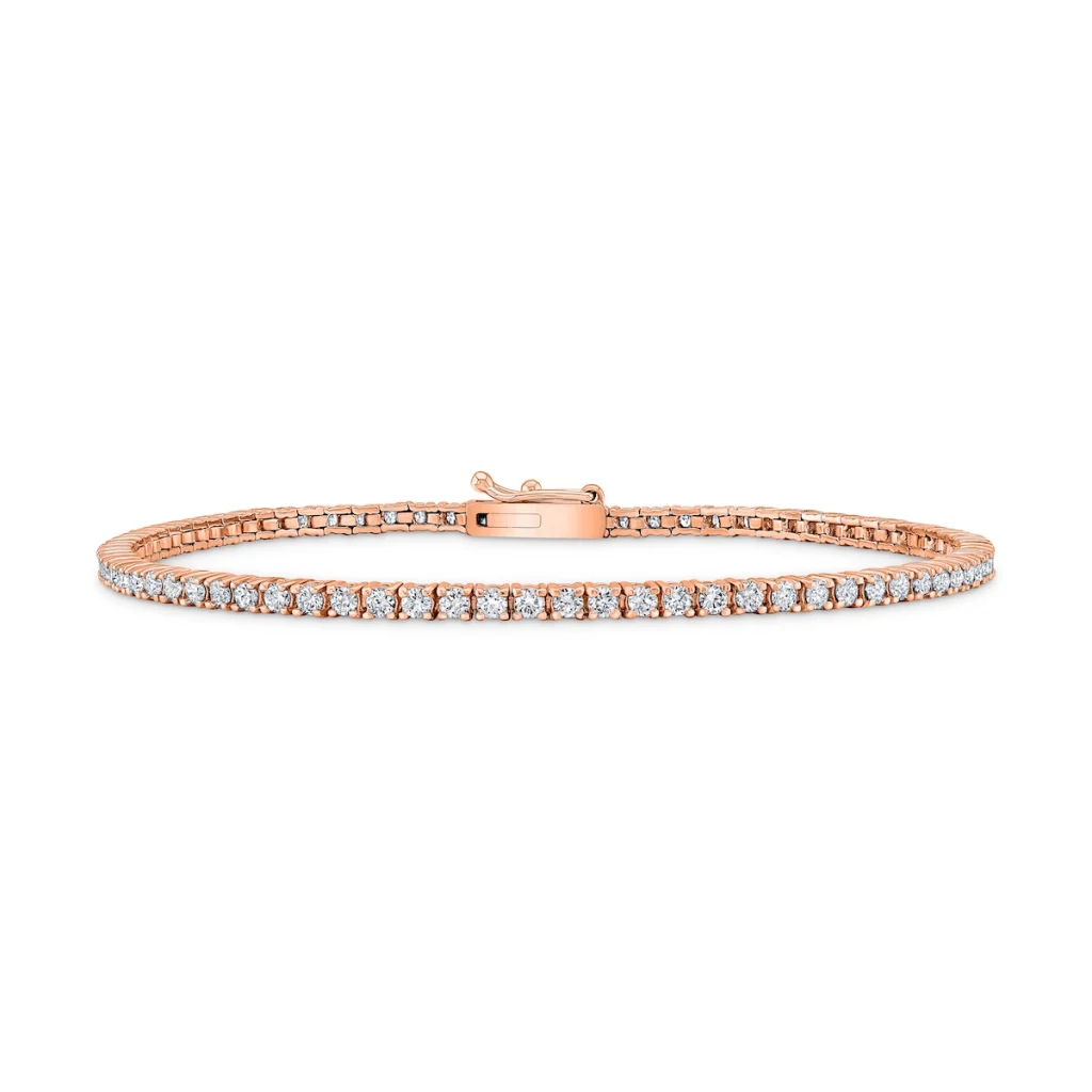 MINI PRONG SET TENNIS BRACELET - Image 3