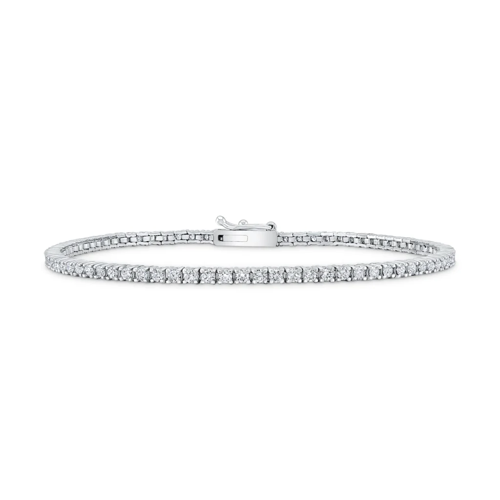 MINI PRONG SET TENNIS BRACELET - Image 2