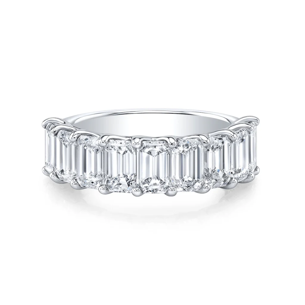 HALF WAY U SHAPE ETERNITY BAND